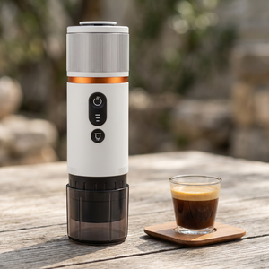 Tragbare Nespresso-Espressomaschine für unterwegs